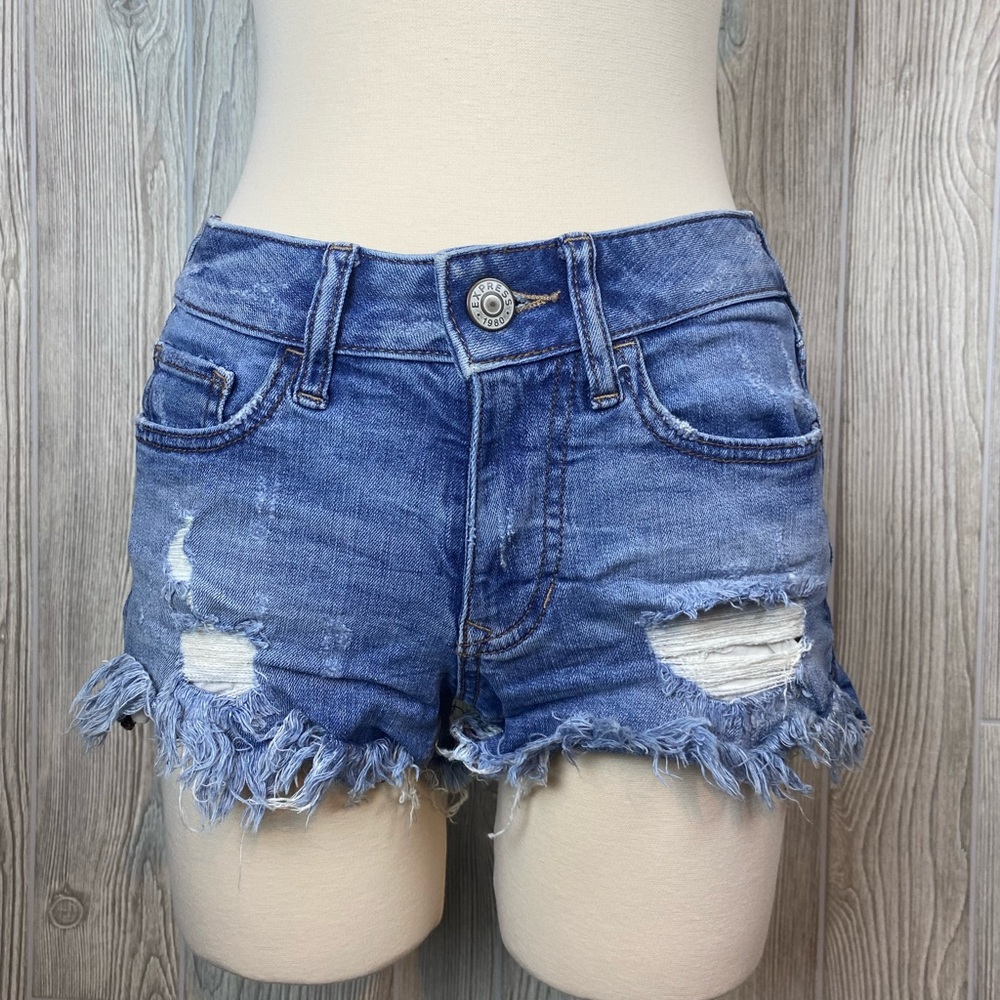 Express Jean shorts size 00